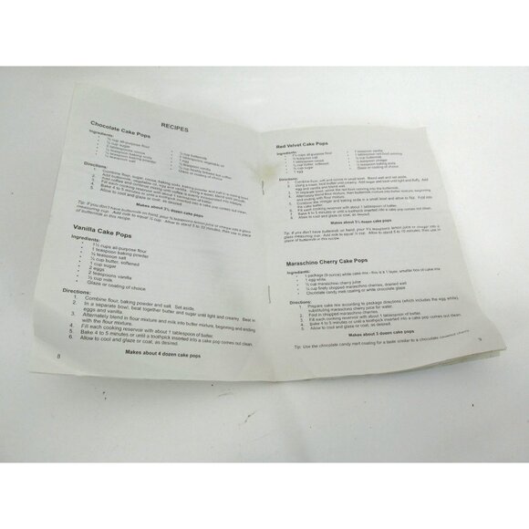 Babycakes Cake Pop Maker CP-94LV PURPLE Doughnut hole maker FUN! - Picture 4 of 6